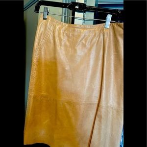 Buckskin leather Banana Republic Beauty.